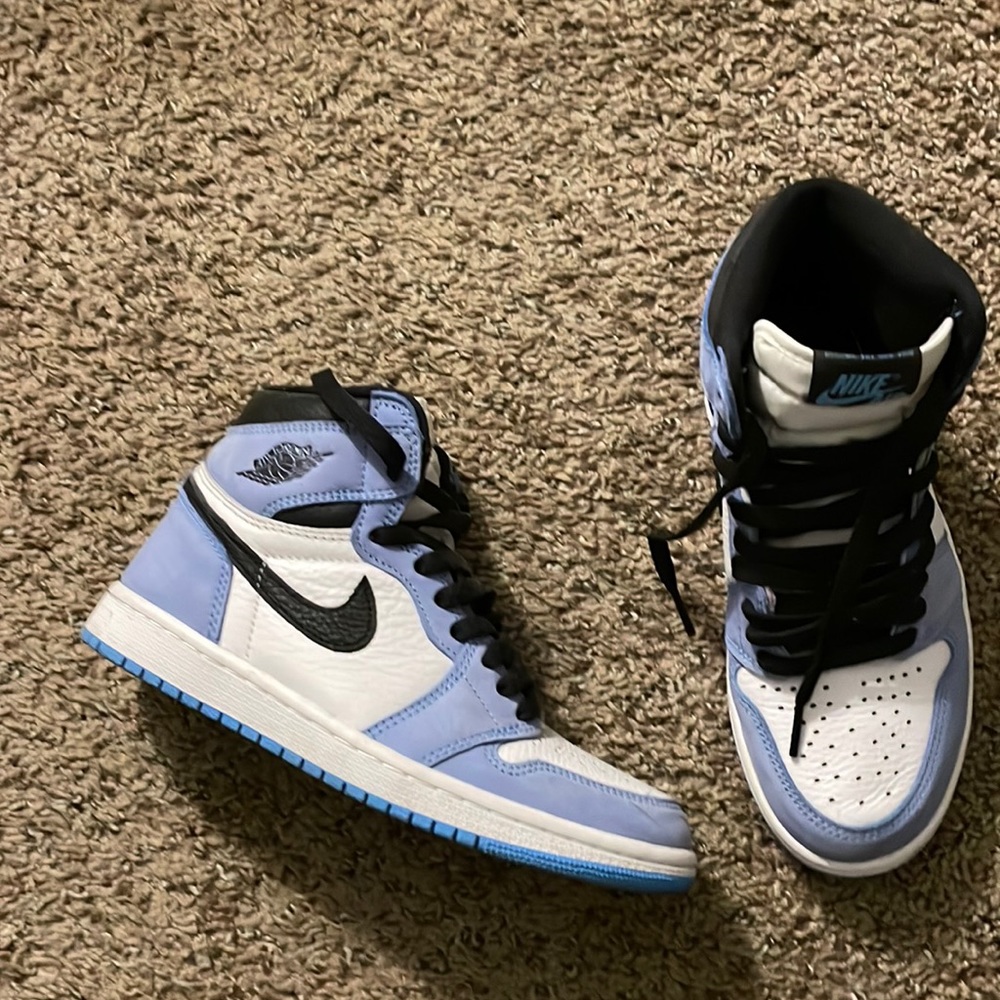 Jordan Air Jordan 1 High White Light Blue Black